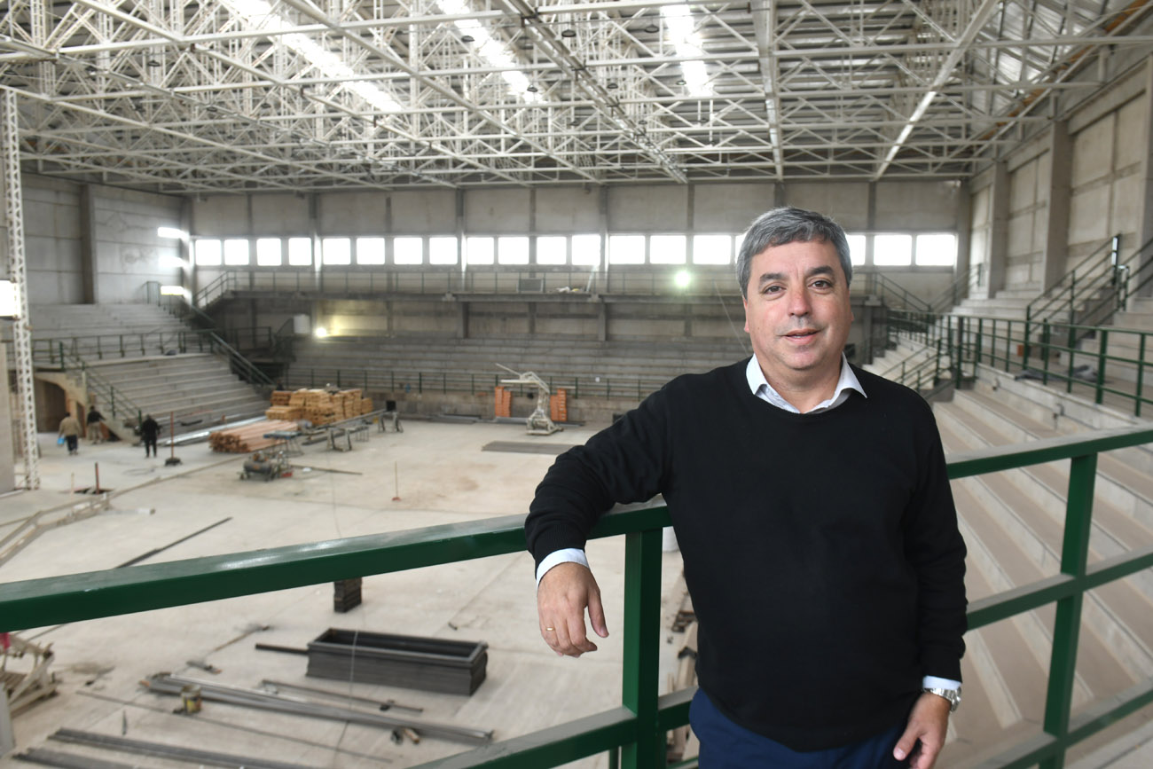 "El objetivo es jugar los playoffs de la Liga Argentina en nuestra cancha", remarcó el presidente de Atenas David Urreta. (Ramiro Pereyra / La Voz)