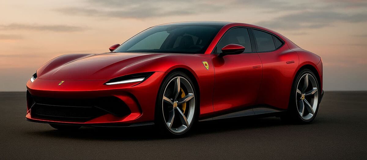 Así será la primera Ferrari eléctrica del mundo: cómo es y cuánto sale