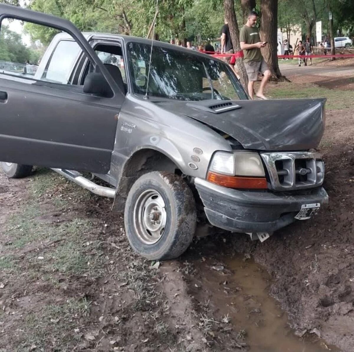 El accidente ocurrió en la recta Montenegro