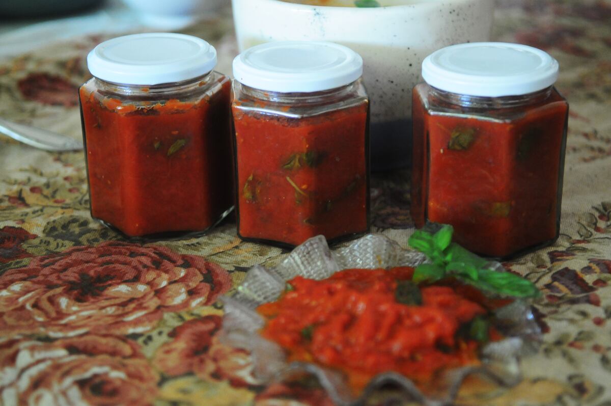 Receta de salsa de tomates estilo italiano