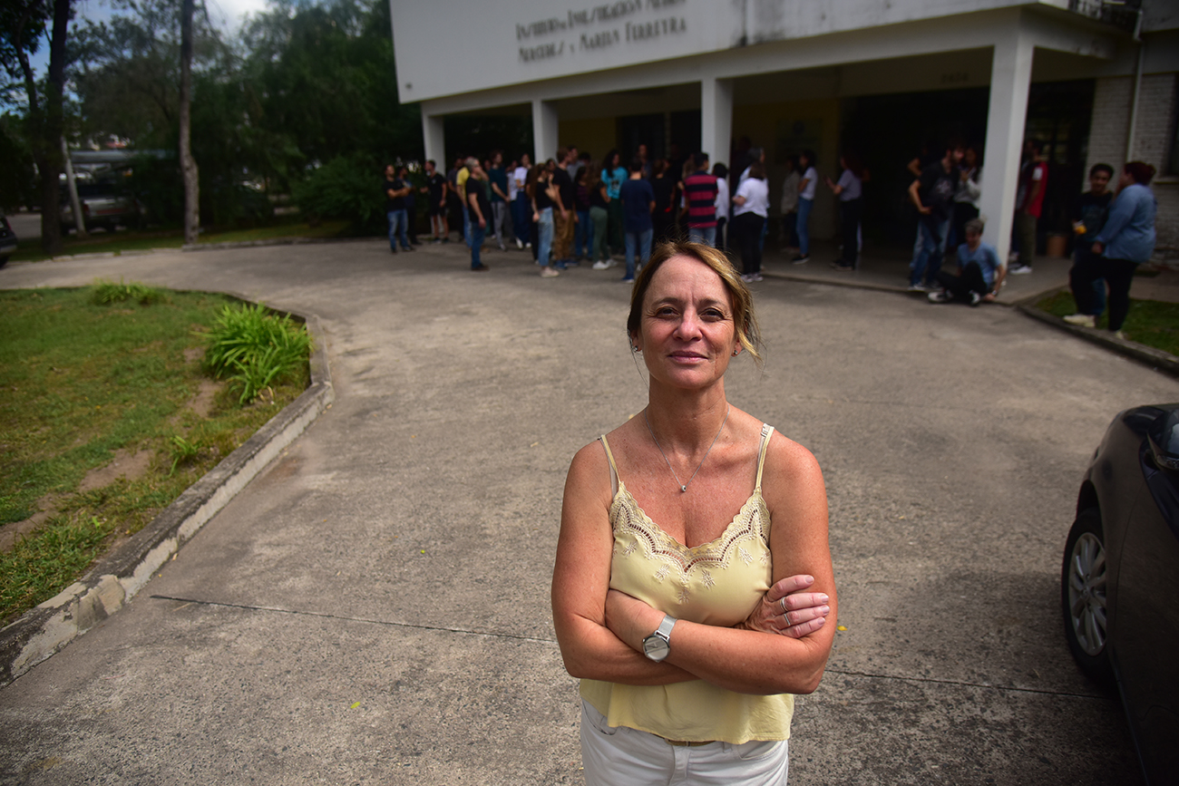 Carolina Touz, directora del Instituto. (Pedro Castillo / La Voz)