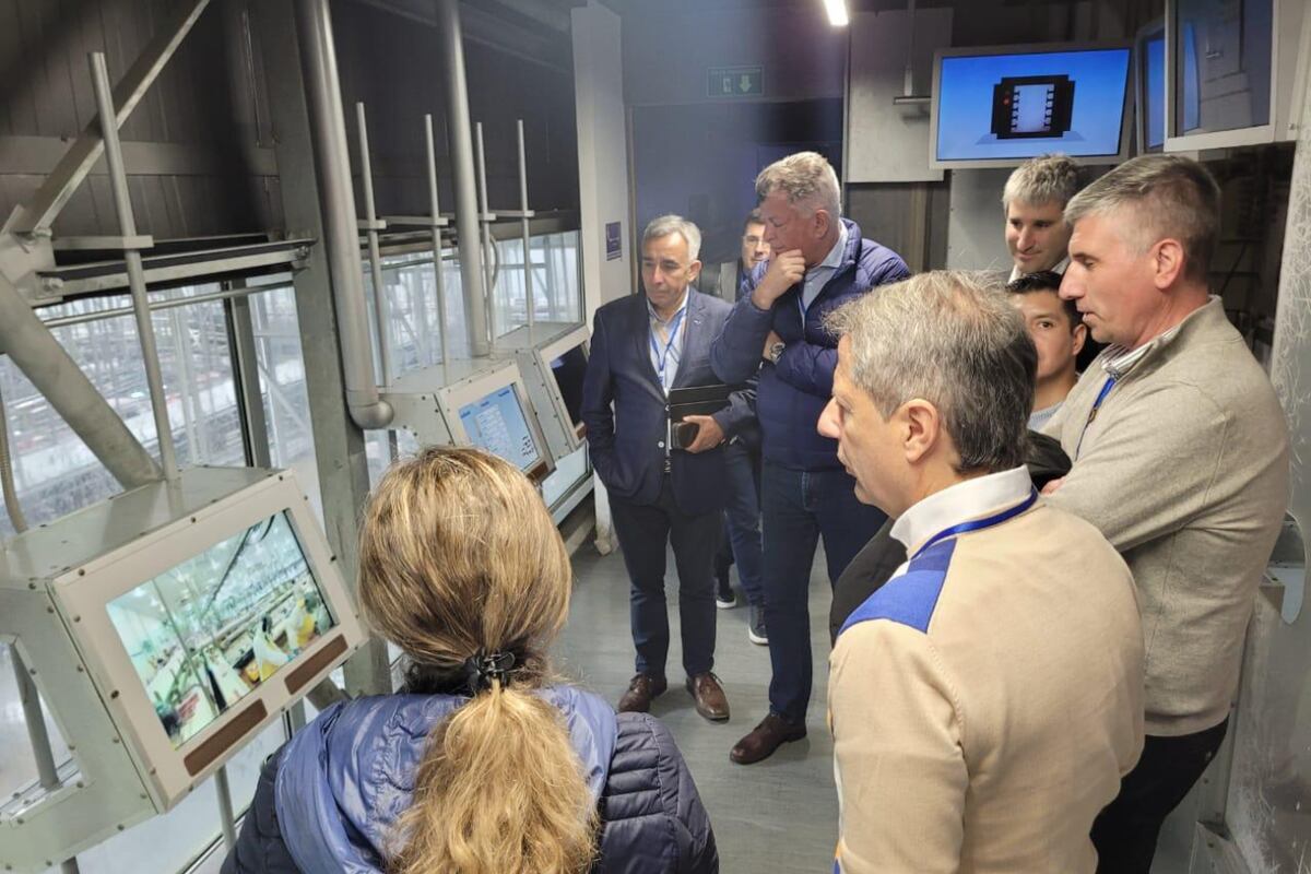 El intendente de San Francisco, Damián Bernarte, visitó distintos polo-productivos chilenos (Municipalidad de San Francisco).