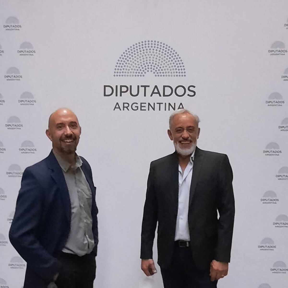 Fernando Caubet y Marcelo Reynoso (La Voz).