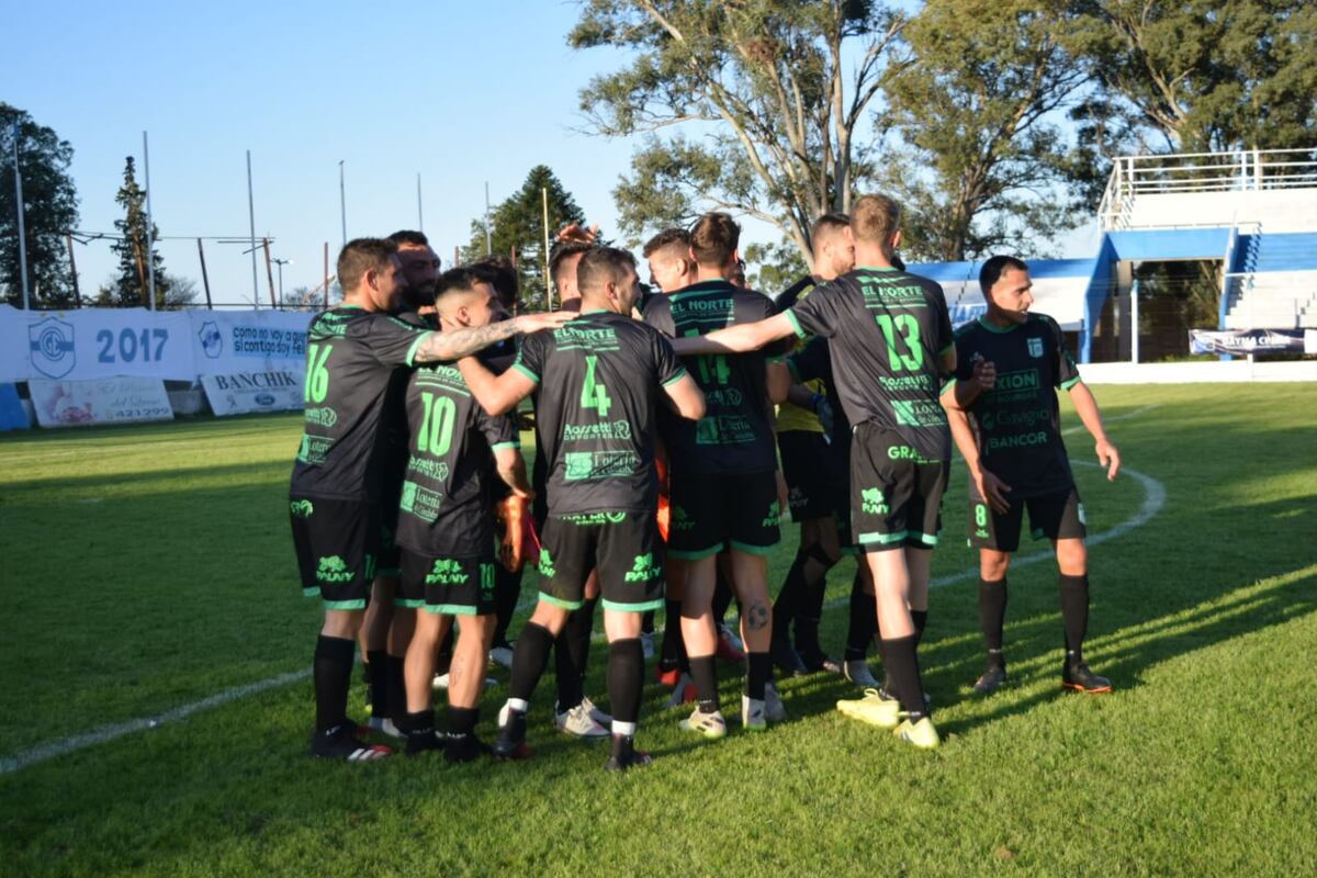 Con un gol sobre la hora de Gaviglio, el Verde de San Francisco se quedó con el triunfo. (Prensa Sportivo Belgrano)