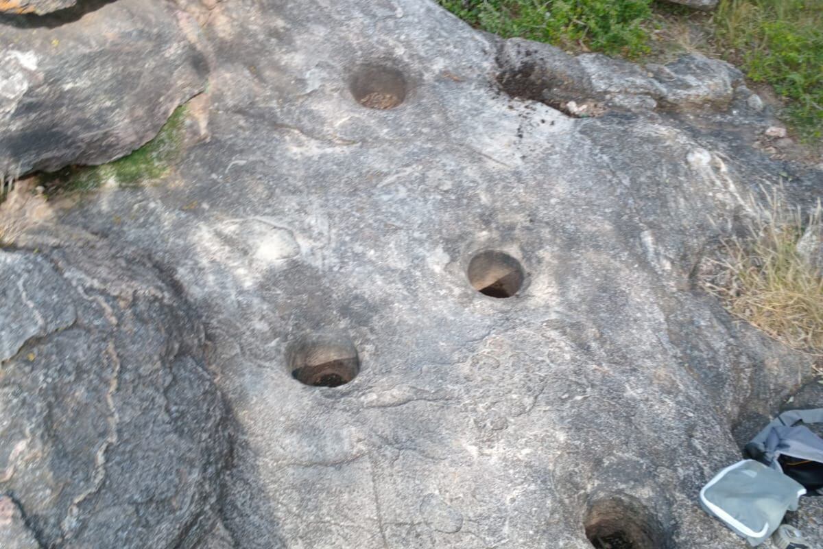 Hallazgo de Morteros en San Alberto.