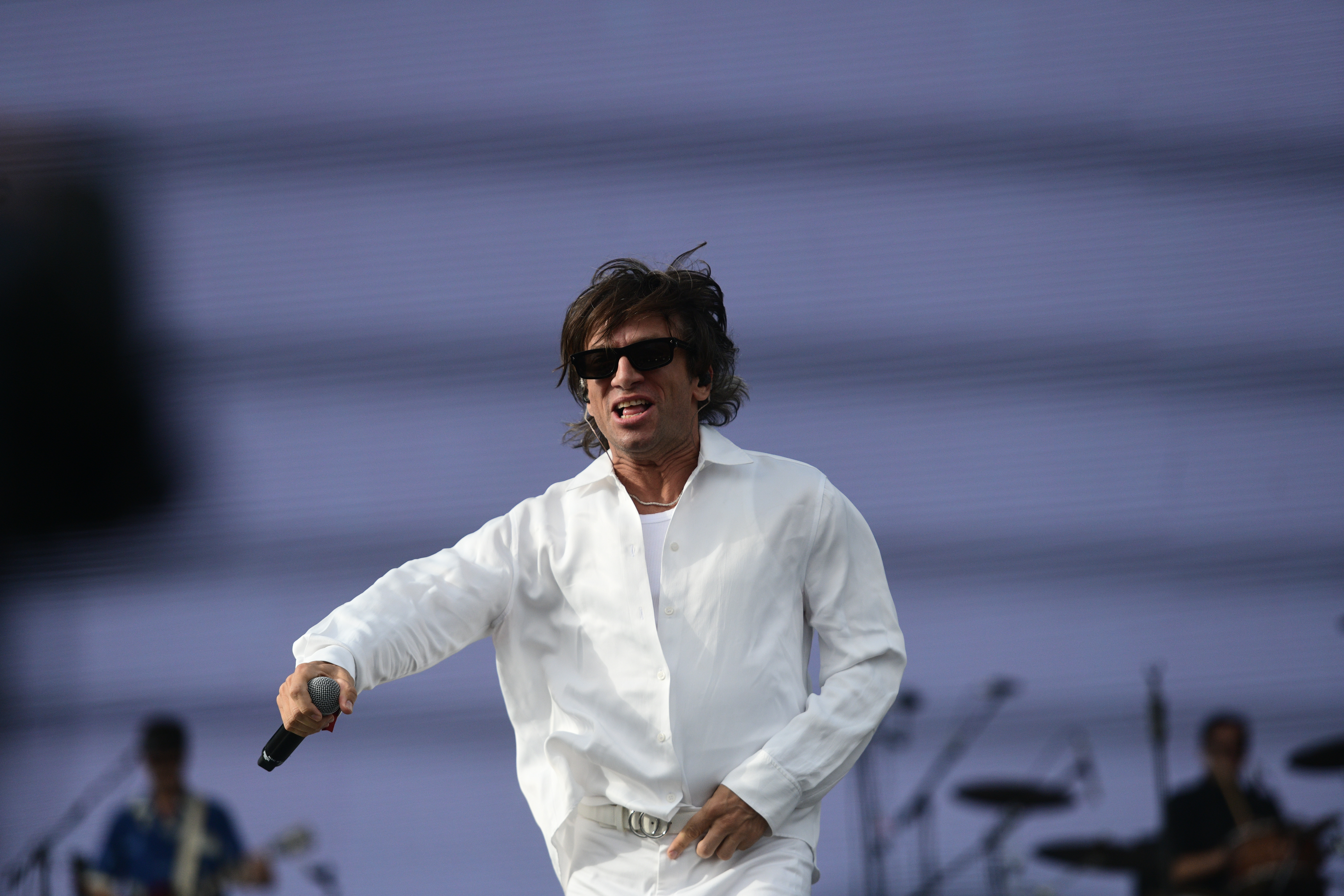 Joaquín Levinton de Turf durante el Cosquin Rock 2026 (Javier Ferreyra / La Voz)