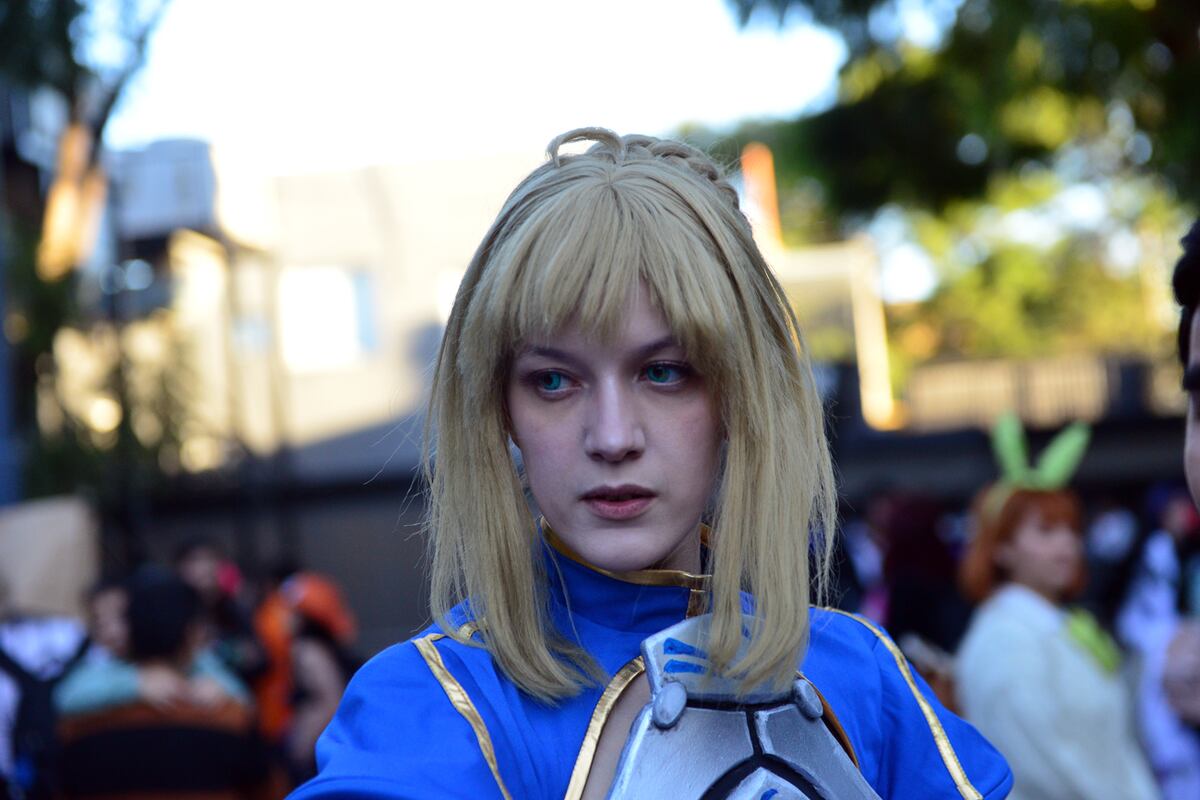 Toda la cultura del animé, el cosplay y el geek se dieron cita en la convención CAF en Espacio Quality. Foto Javier Ferreyra