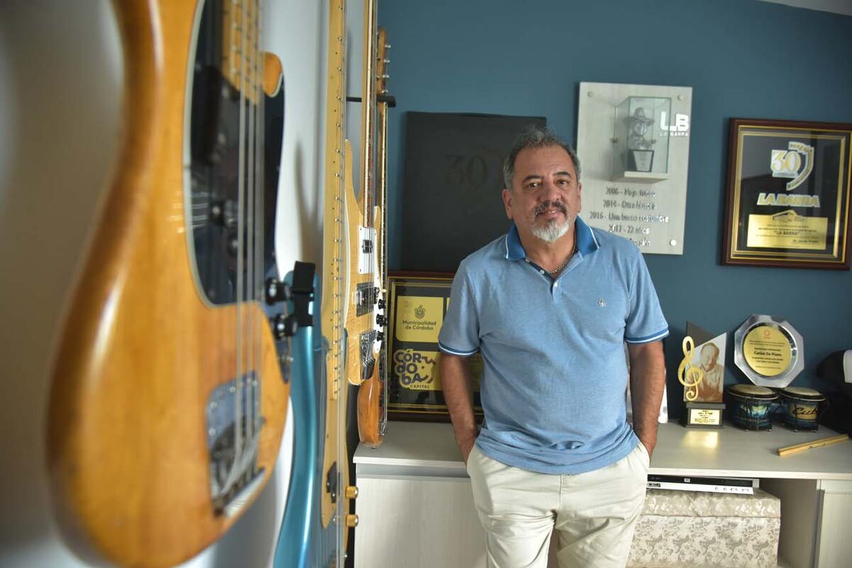 Carlos de Piano, sin pelos en la lengua. (Facundo Luque / La Voz)