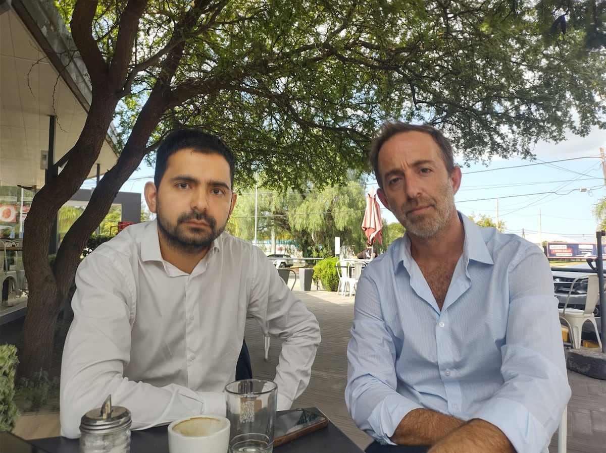 Denunciantes. Los abogados Agustín Goldszer y Gastón Arrambide Carroll, denunciantes en la causa. (La Voz)