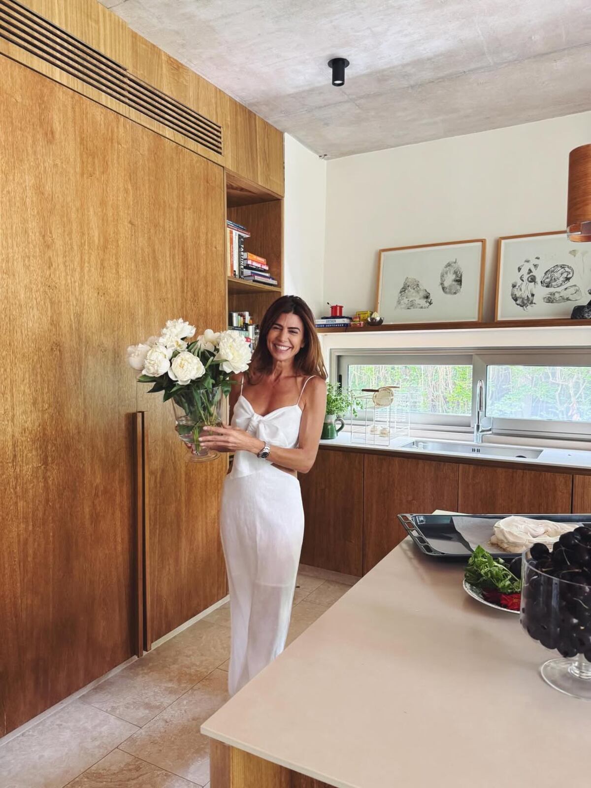 Juliana Awada reveló cuál es su flor preferida para perfumar su casa