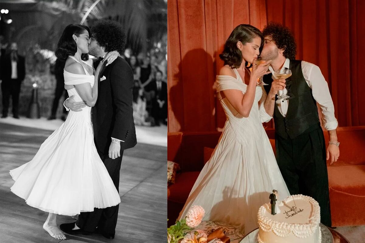 El casamiento de Selena Gomez. Foto: Instagram.