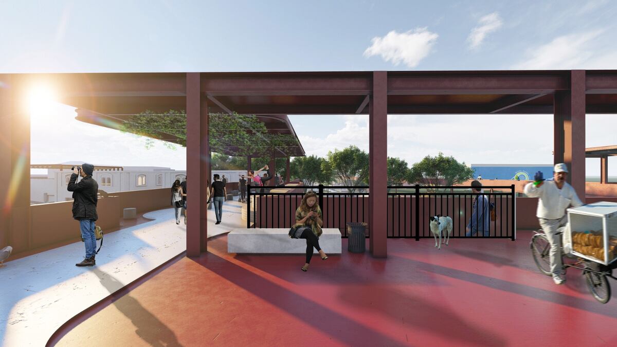 El proyecto de tesis es un masterplan para la zona de barrio Argüello, en el noroeste de la ciudad de Córdoba. Abarca la estación de trenes, el campus de la Universidad Blas Pascal y el club Atalaya (Renders UBP).