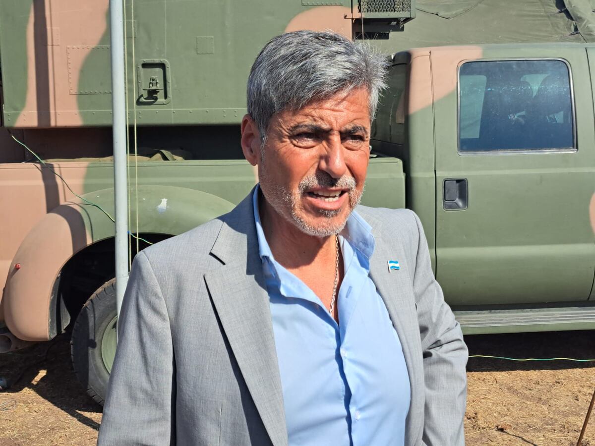 Ministro de Seguridad, Juan Pablo Quinteros.