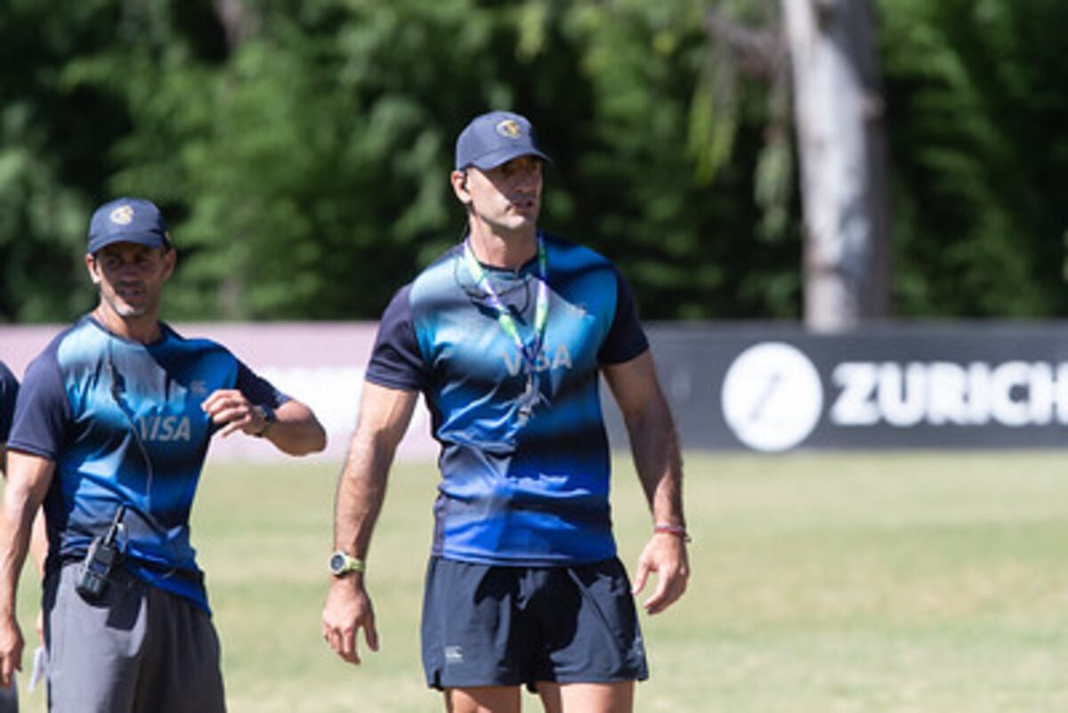 Juan Manuel Leguizamón, head coach de Pampas para el Súper Rugby Américas 2024. (Prensa UAR)