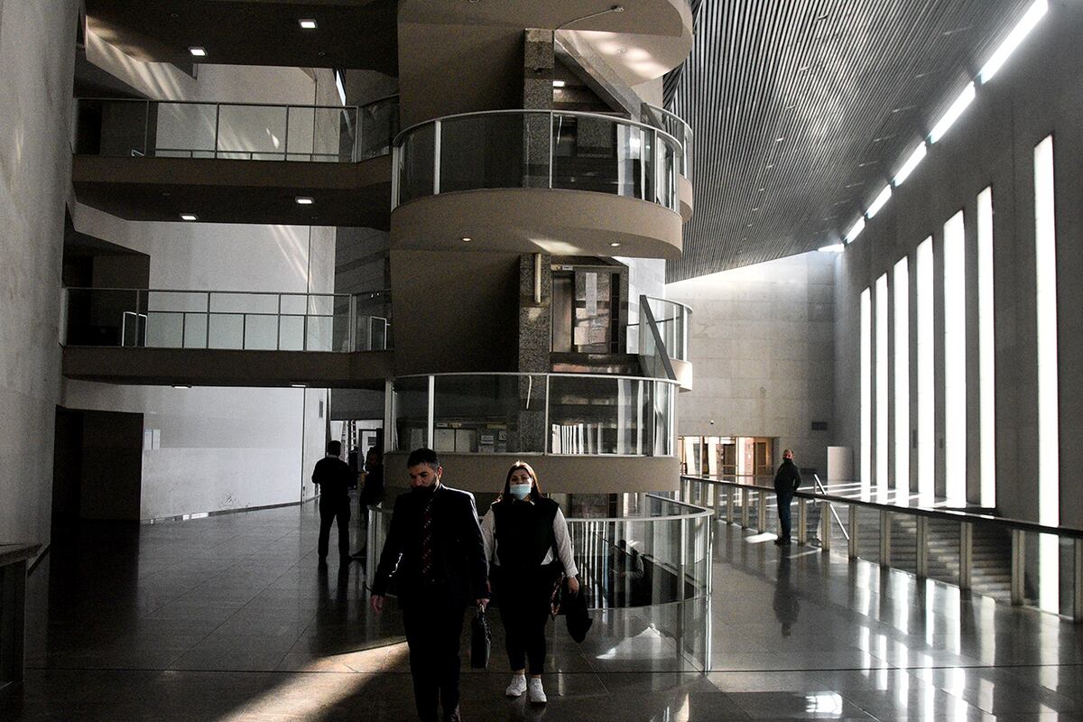 Digital. De a poco, la normalización retorna a los Tribunales provinciales. (Pedro Castillo / La Voz)