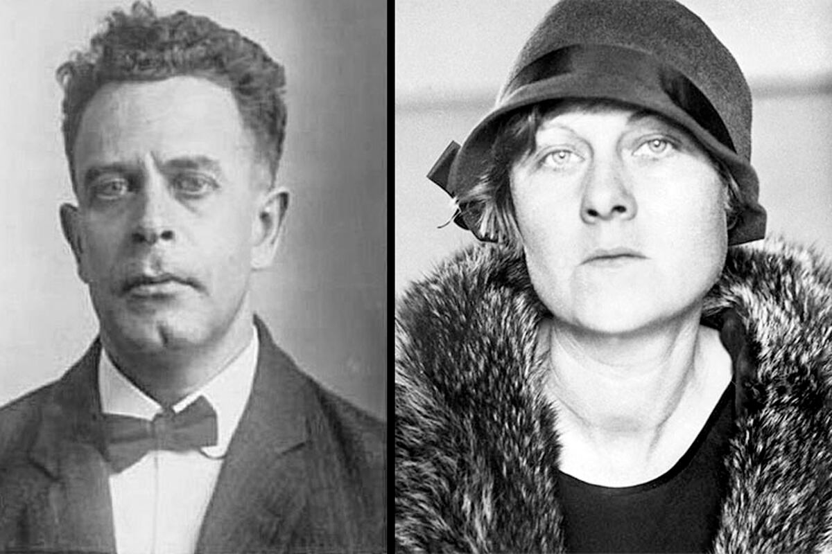 Judd Gray y Ruth Snyder.