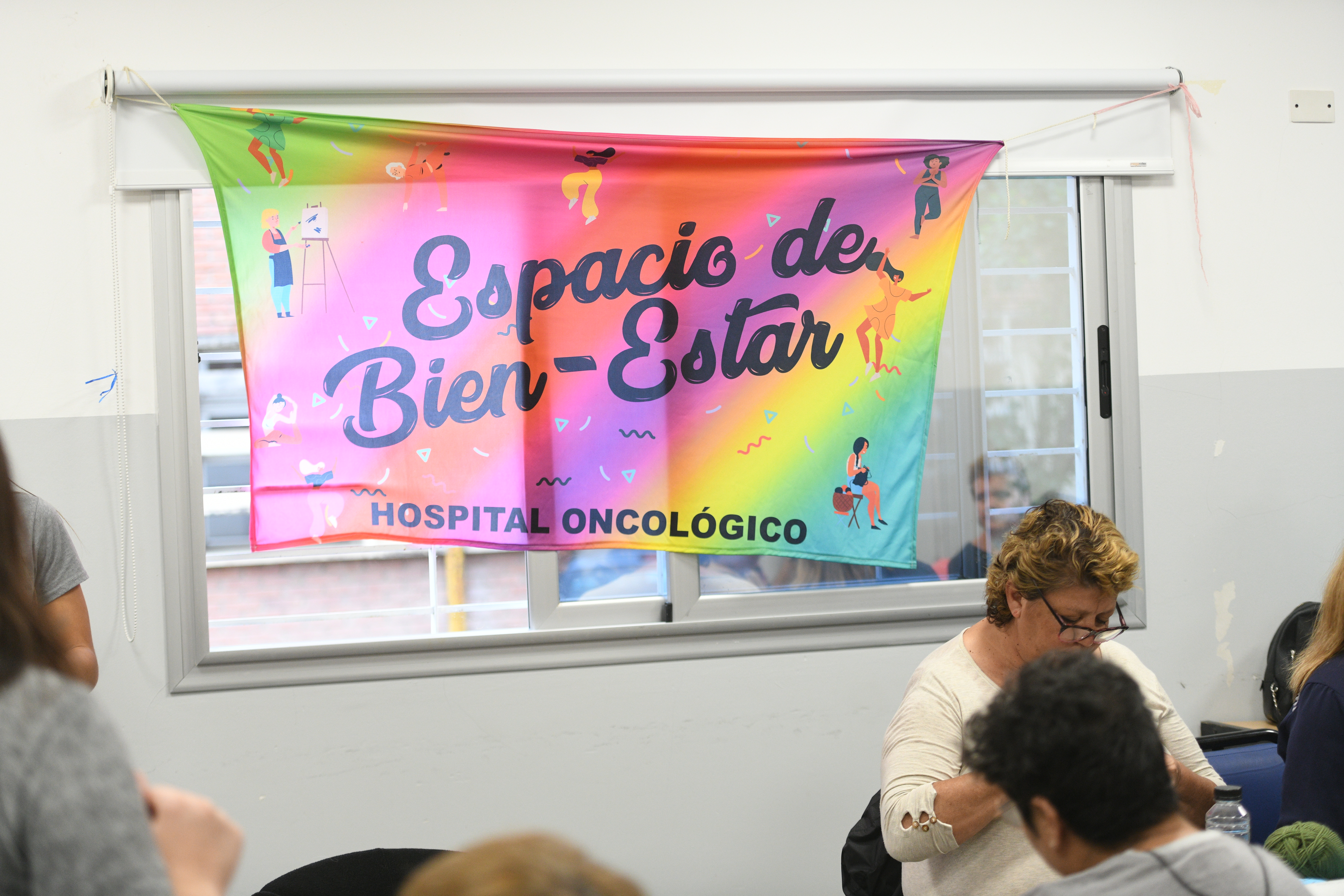 Espacio de "Bien-estar" en el Hospital Oncológico de Córdoba. (Javier Ferreyra/La Voz)