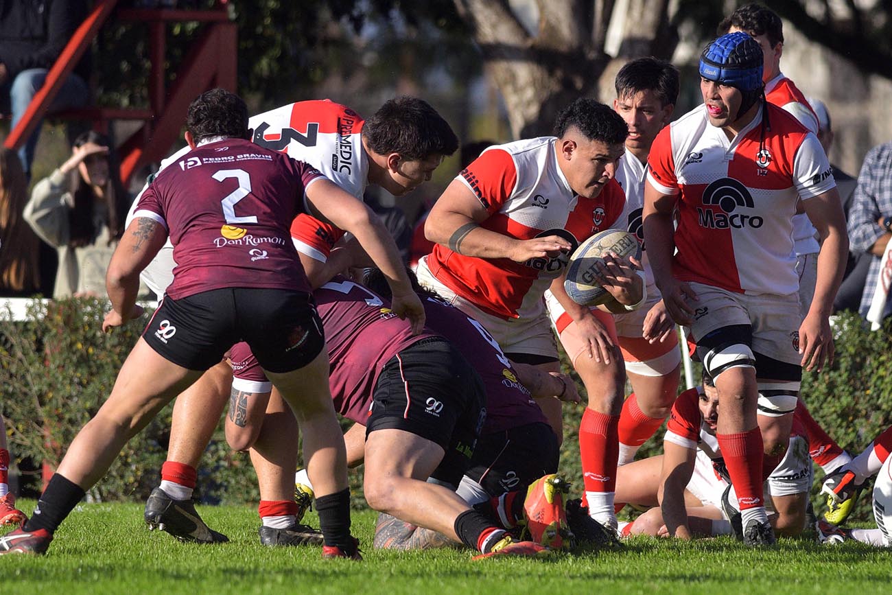 Rugby. Universitario vs. San Martín de VIlla María. (José Gabriel Hernández / La Voz)