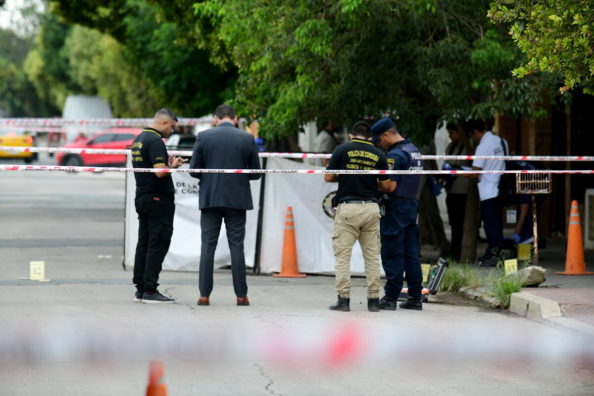 Crimen en barrio Yofre Norte, conmoción en Córdoba. (Ramiro Pereyra / La Voz)