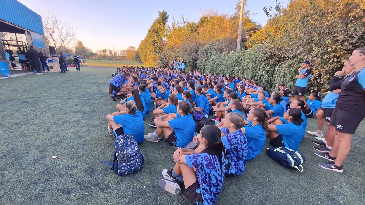 Capitanía, la actividad que organiza Belgrano todos los años para las divisiones inferiores del club. (La Voz)