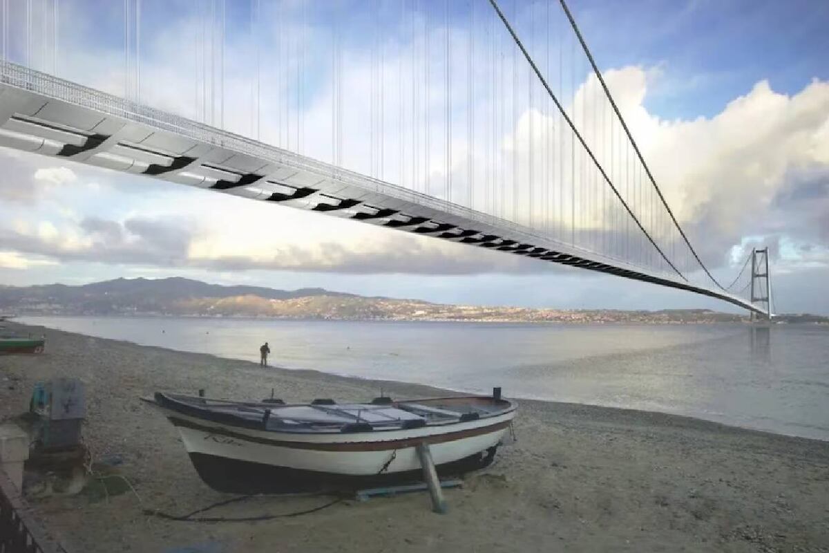 Italia: crearán el puente colgante más grande del mundo (Gentileza Webuild)