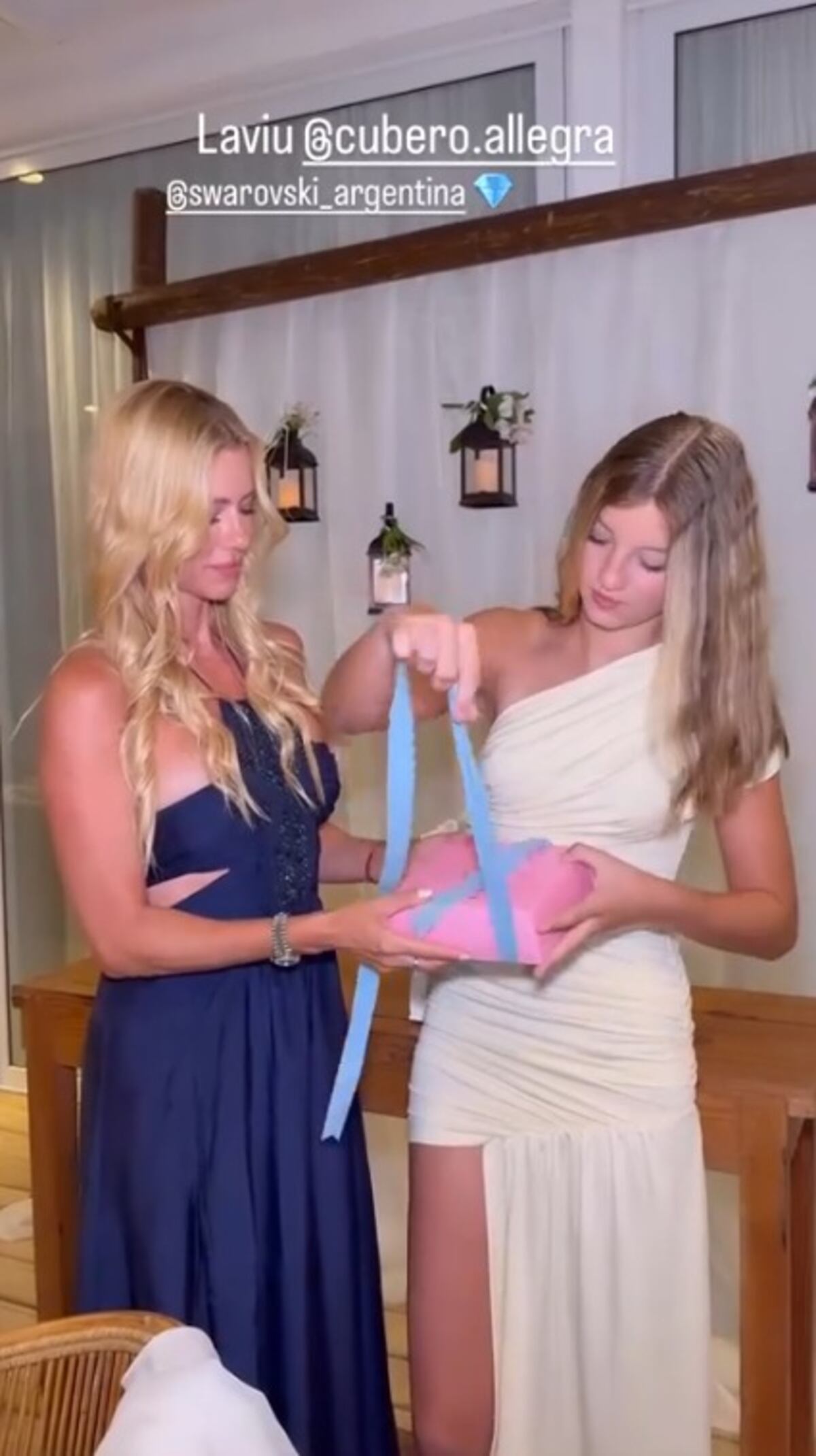 Nicole Neumann y el regalo millonario para Allegra Cubero por sus 15 años: cuánto cuesta la joya que eligió