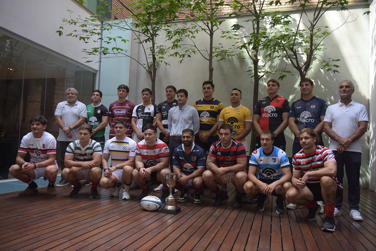 La presentación del Torneo del Interior de Rugby en Córdoba. (José Gabriel Hernández / La Voz)