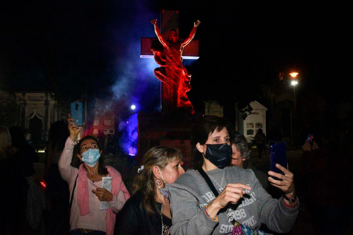 Noche de los Cementerios en el San Jeronimo. (Facundo Luque)