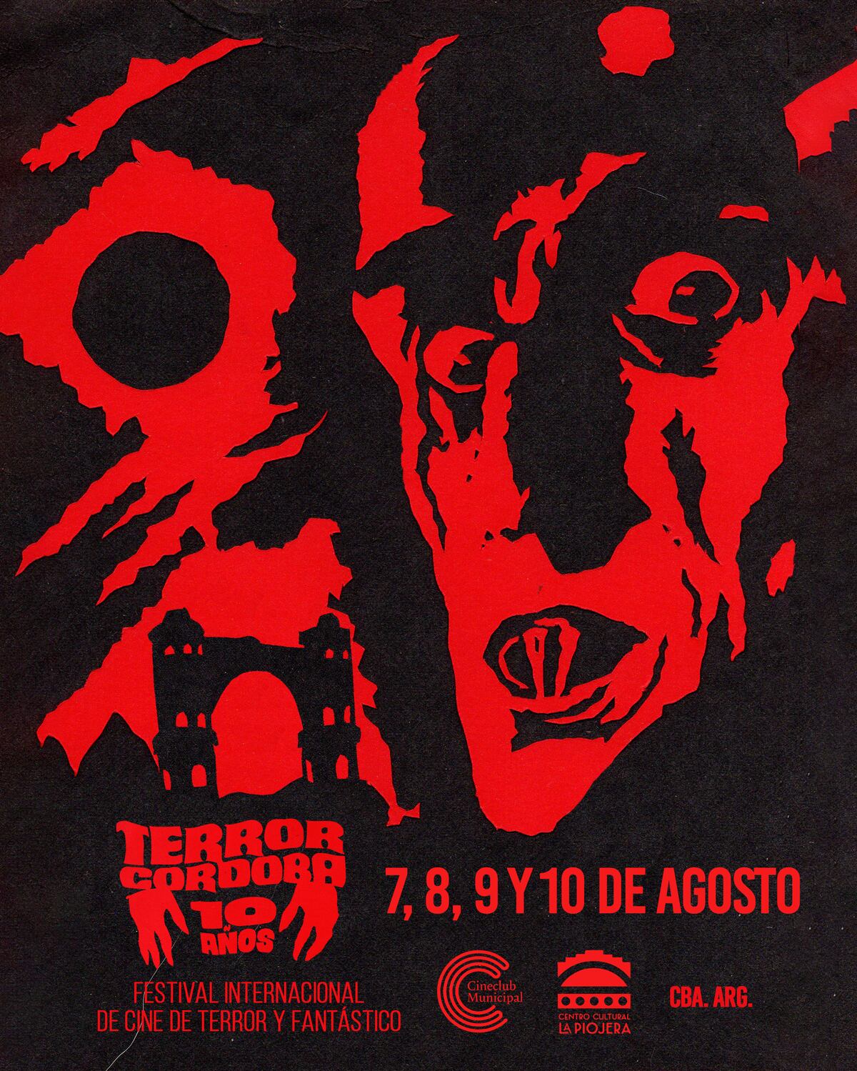 El Festival Terror Córdoba celebra 10 años. Foto: prensa.