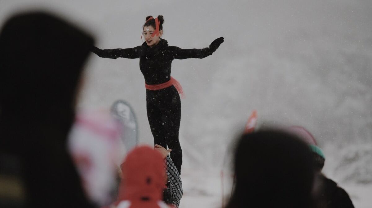 Se realizó una nueva edición de la Fiesta del Invierno en el Cerro Castor de Ushuaia. (Foto: gentileza Infuetur)