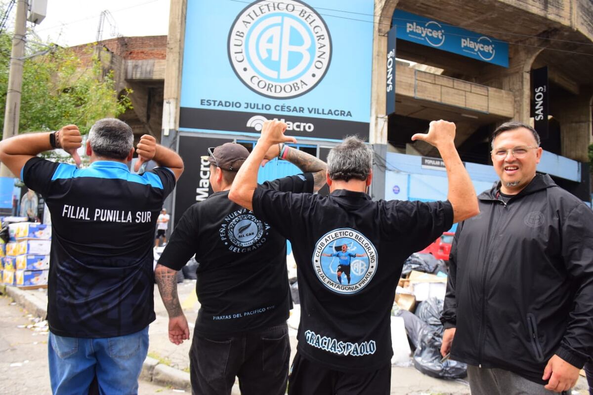 Belgrano prepara el recibimiento para el clásico con Talleres en el Gigante de Alberdi. Todo en el marco del denominado papelazo. (José Gabriel Hernández / La Voz)