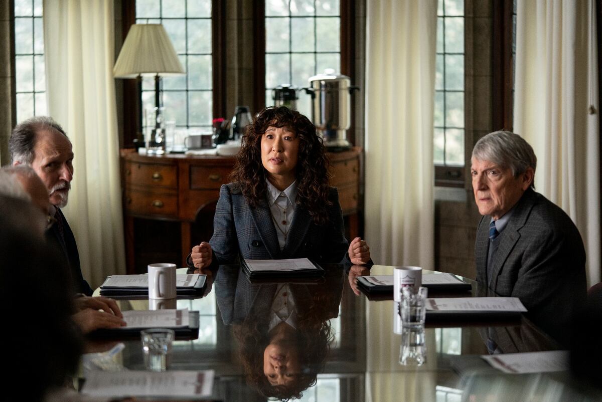 "La directora" está protagonizada por Sandra Oh (Foto: Netflix)