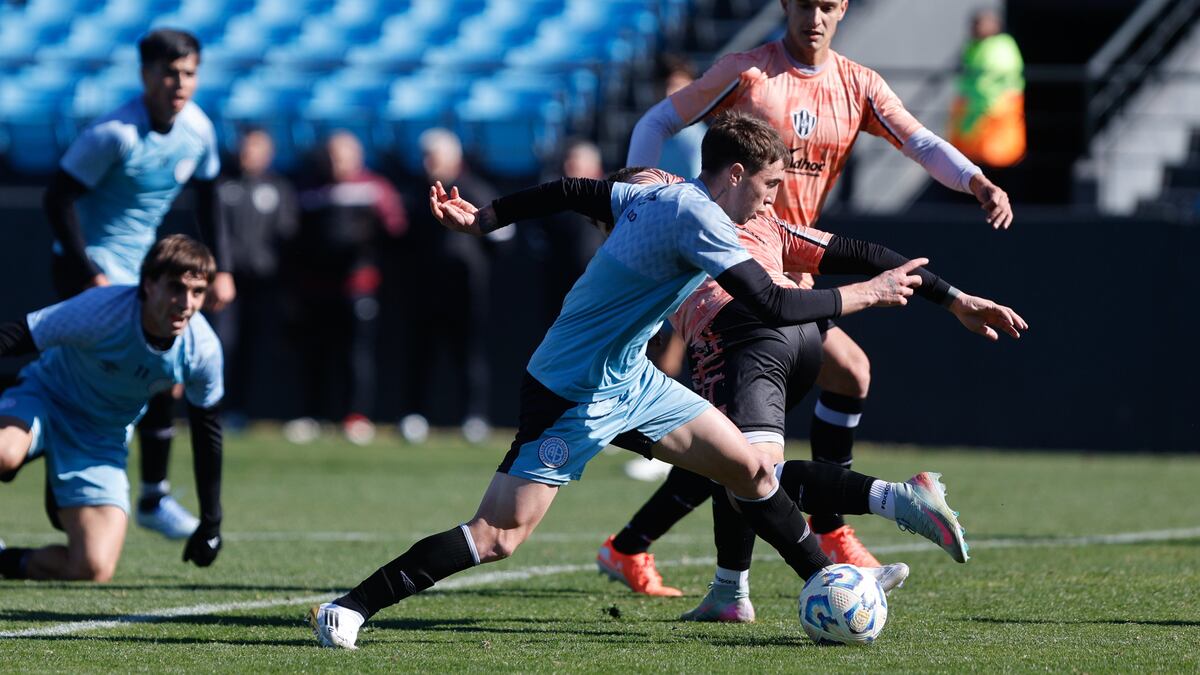 Jeremías Lucco en la ofensiva del remanente (Prensa Belgrano).