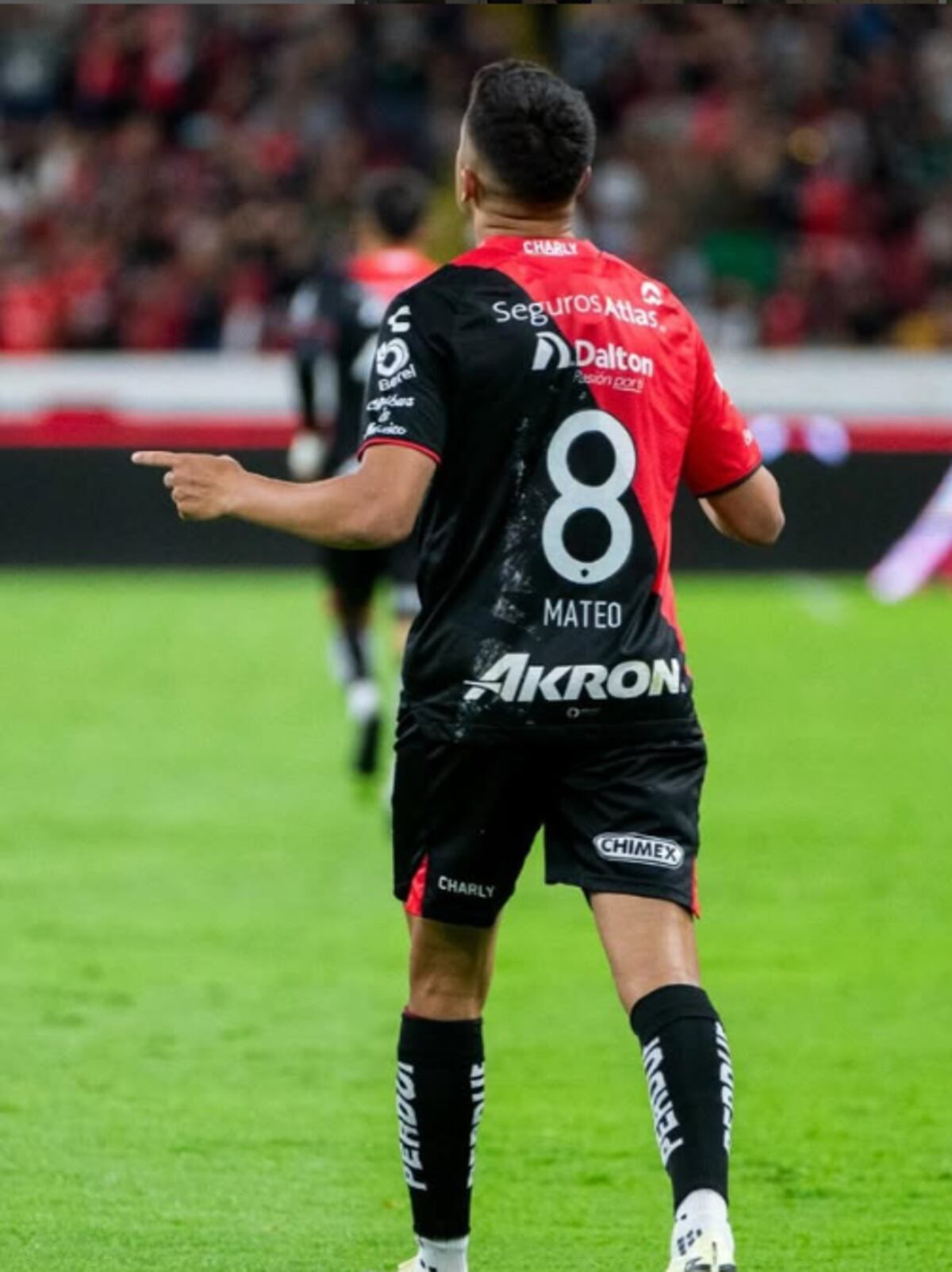 Mateo, ex Instituto, actualmente en Atlas de México. (Instagram Mateo García).