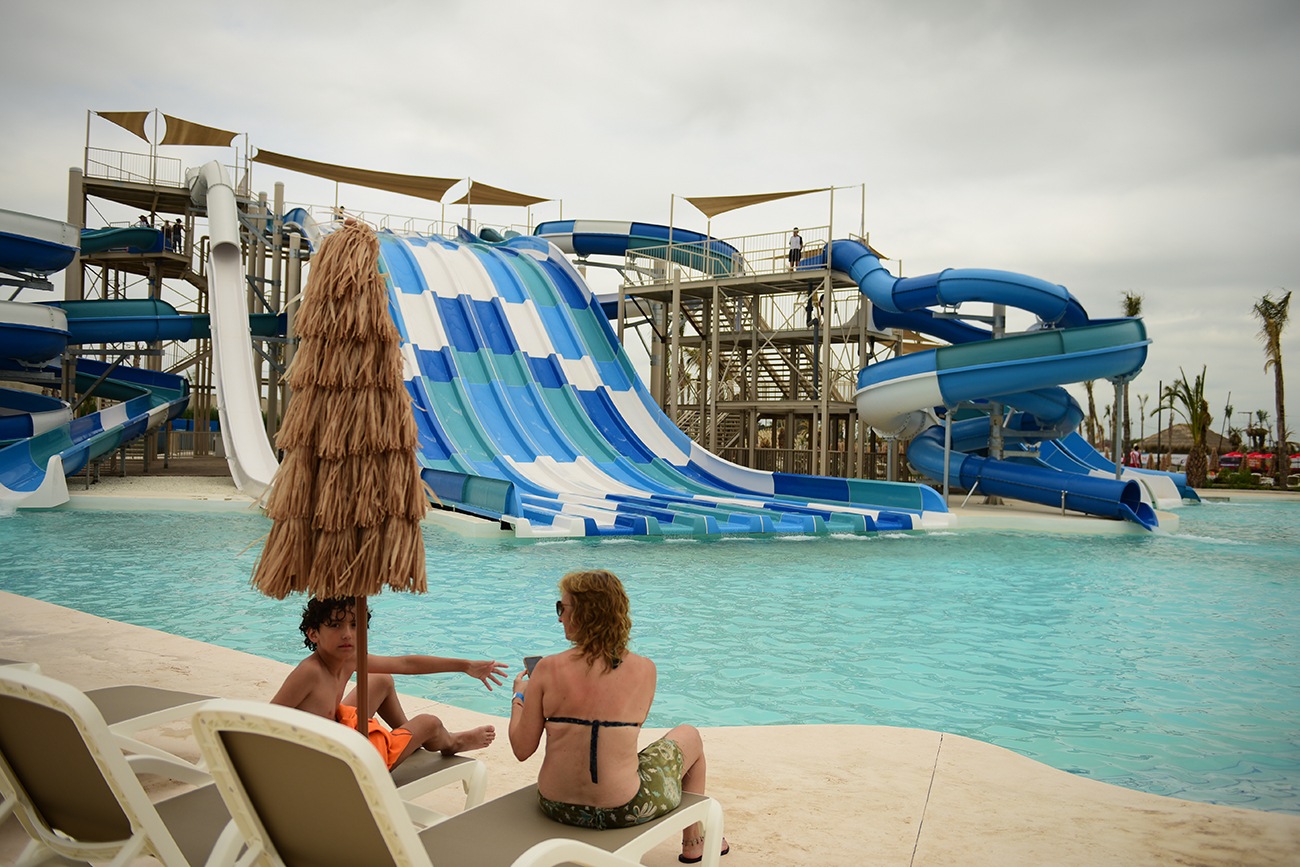 Inauguracón del Infinito Water Park será el parque acuático más grande y moderno de Argentina. (José Gabriel Hernández / La Voz)