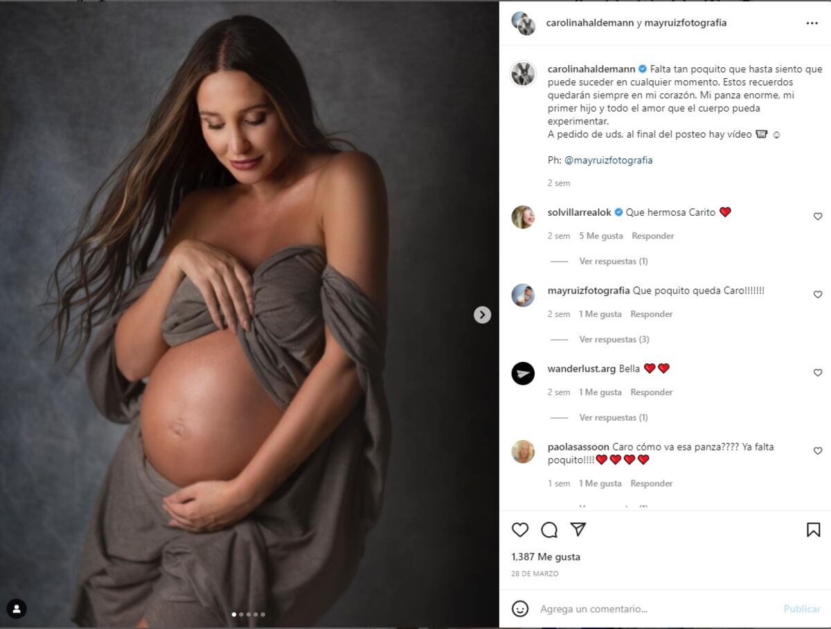 (Instagram Carolina Haldemann)