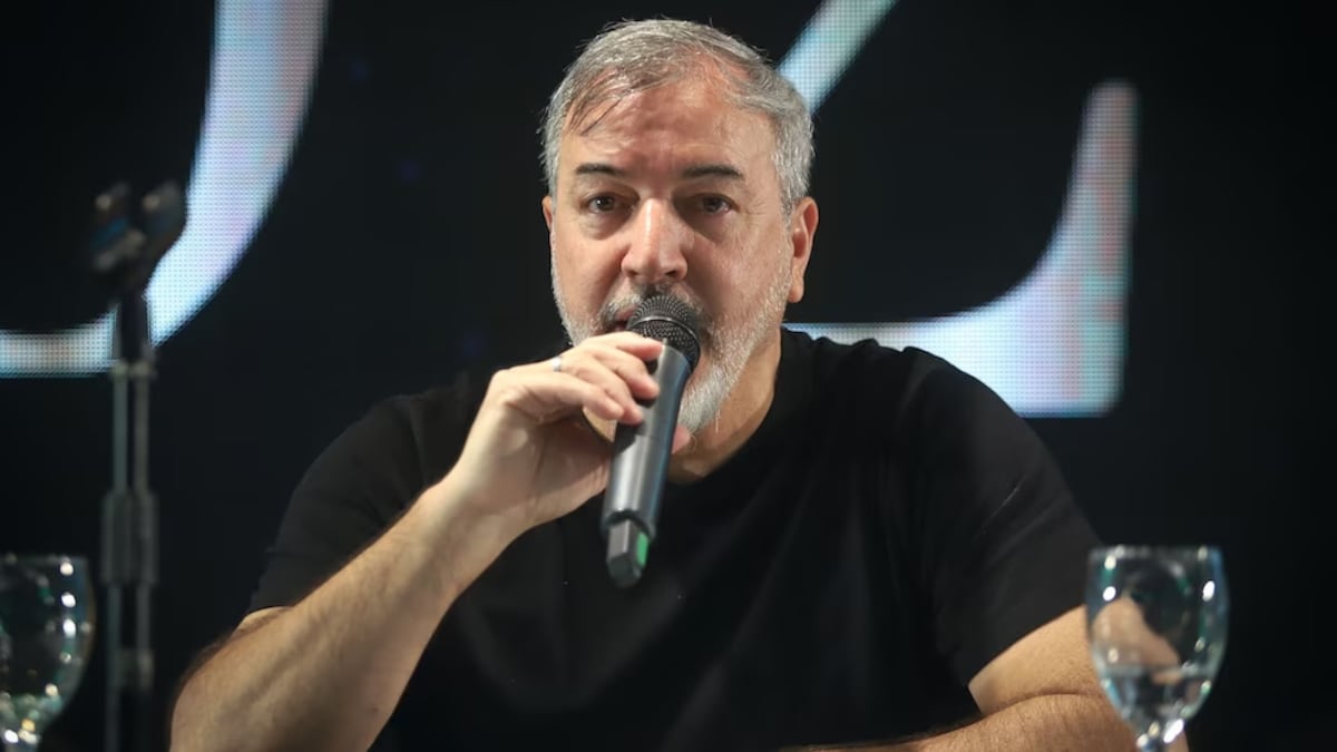 ATE convocó a un paro nacional y movilización para el día en que se trate la reforma laboral. Rodolfo Aguiar, titular de la ATE Nacional (Fotos: Prensa ATE)