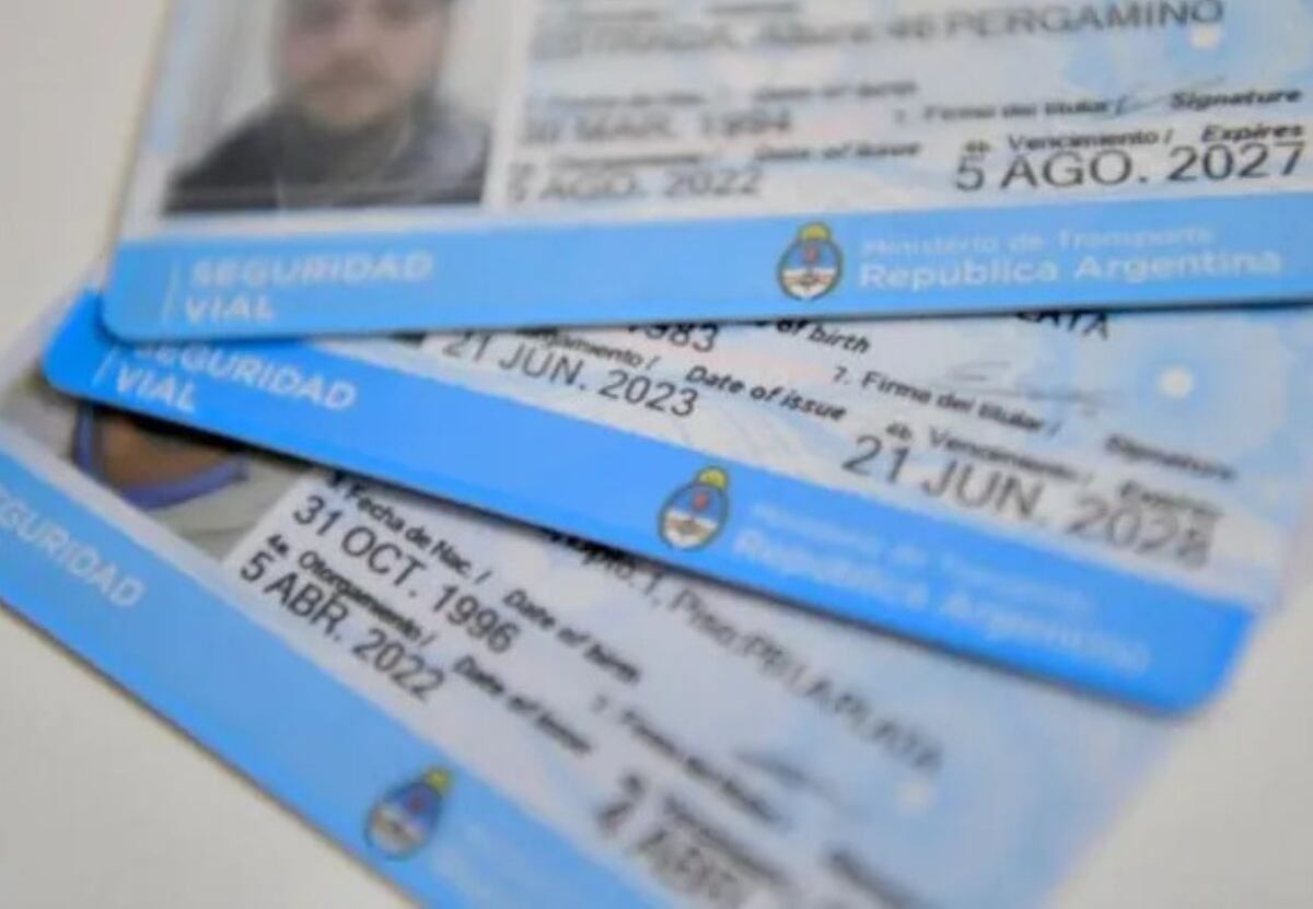 No olvidés la licencia de conducir si salís a la ruta este verano.