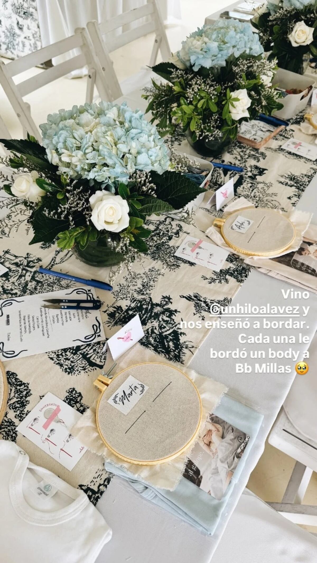 Así fue el original baby shower de Sofía Pachano antes del nacimiento de su hijo
