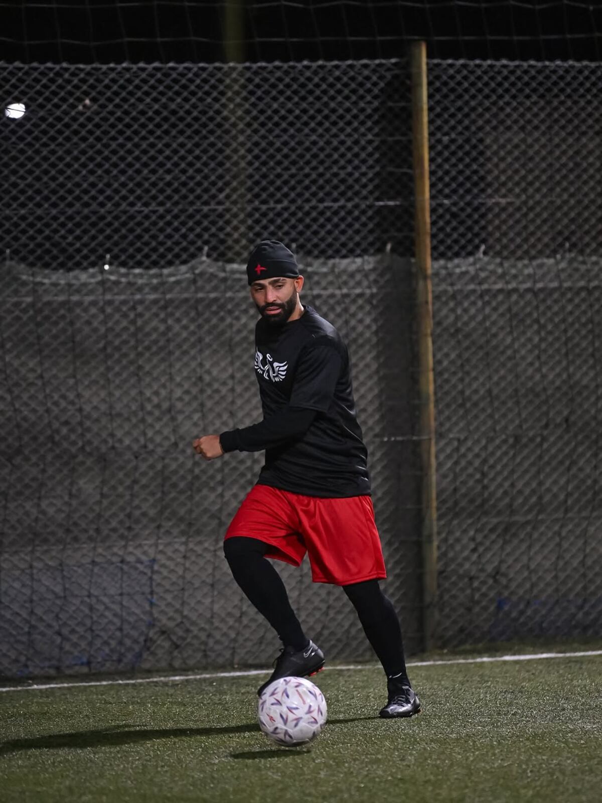 María Becerra jugó al fútbol con Arcangel (Instagram de María Becerra)