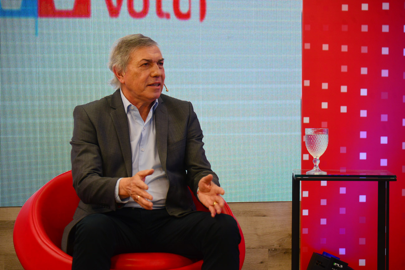 Carlos Massei en el programa Voz y Voto. (Nicolás Bravo / La Voz)