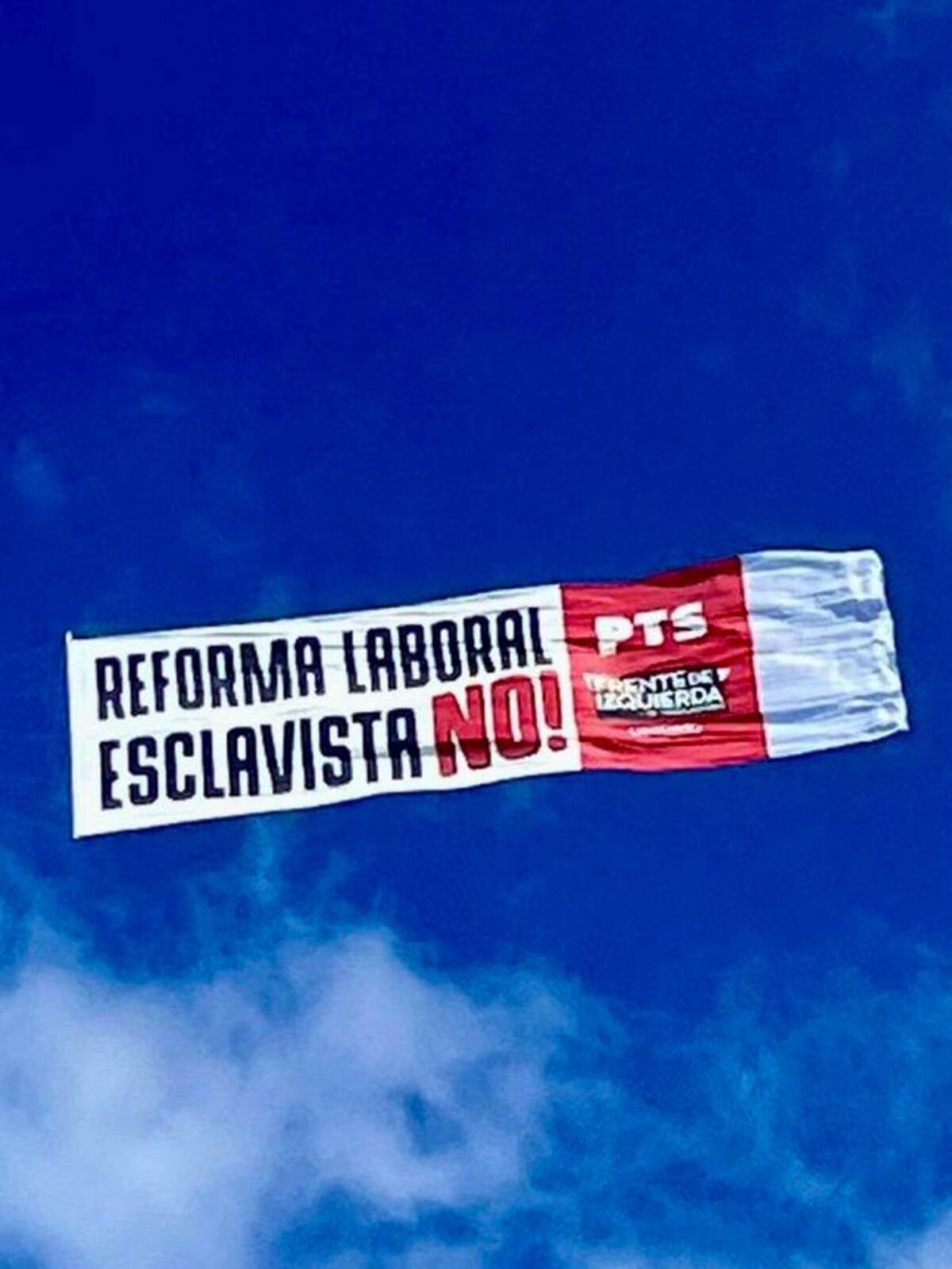 Movilización de la izquierda previa a la reforma laboral (Gentileza).
