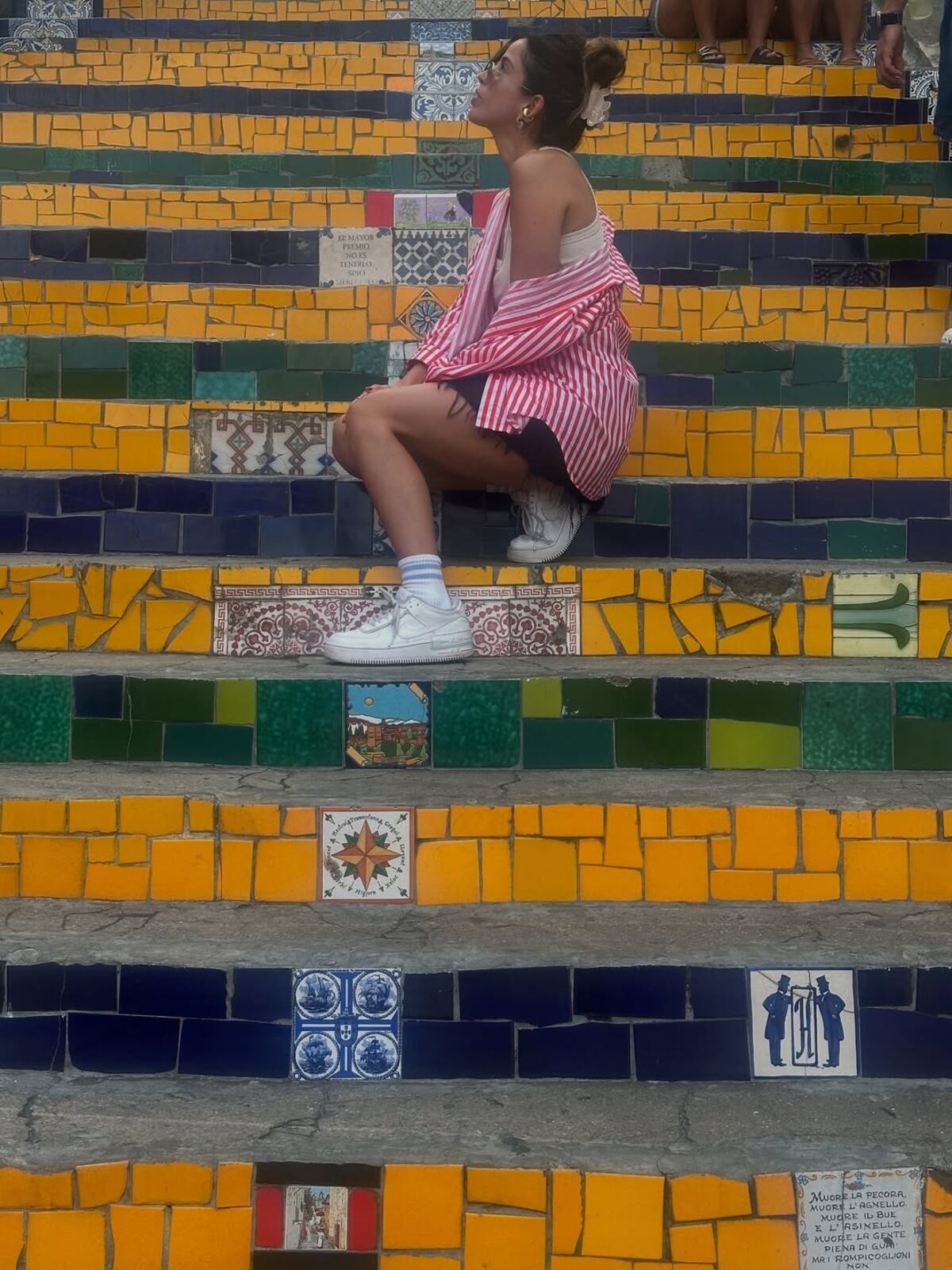 Cande Molfese y su novio Joaco de vacaciones en Río de Janeiro (Instagram de Cande Molfese)