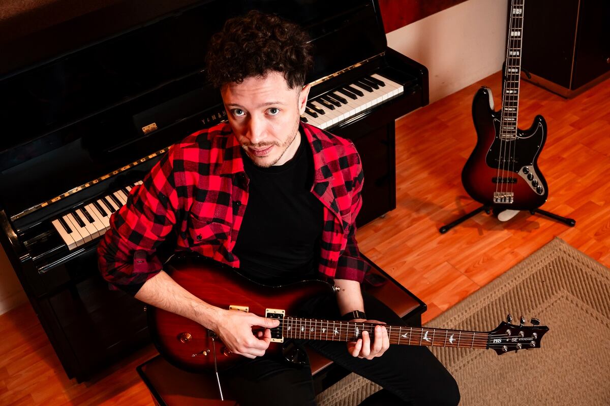 Ariel Contreras-Esquivel, compositor de música para videojuegos. (Gentileza Roxana Alber).