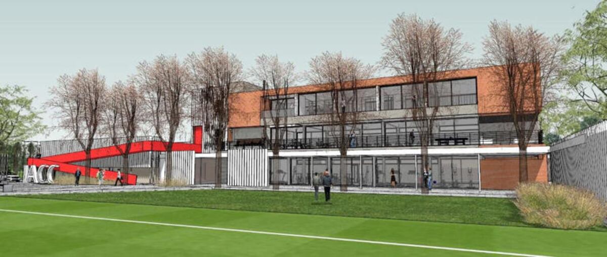 Así quedará el edificio que está por inaugurar Instituto en el predio. (Gentileza Prensa IACC).