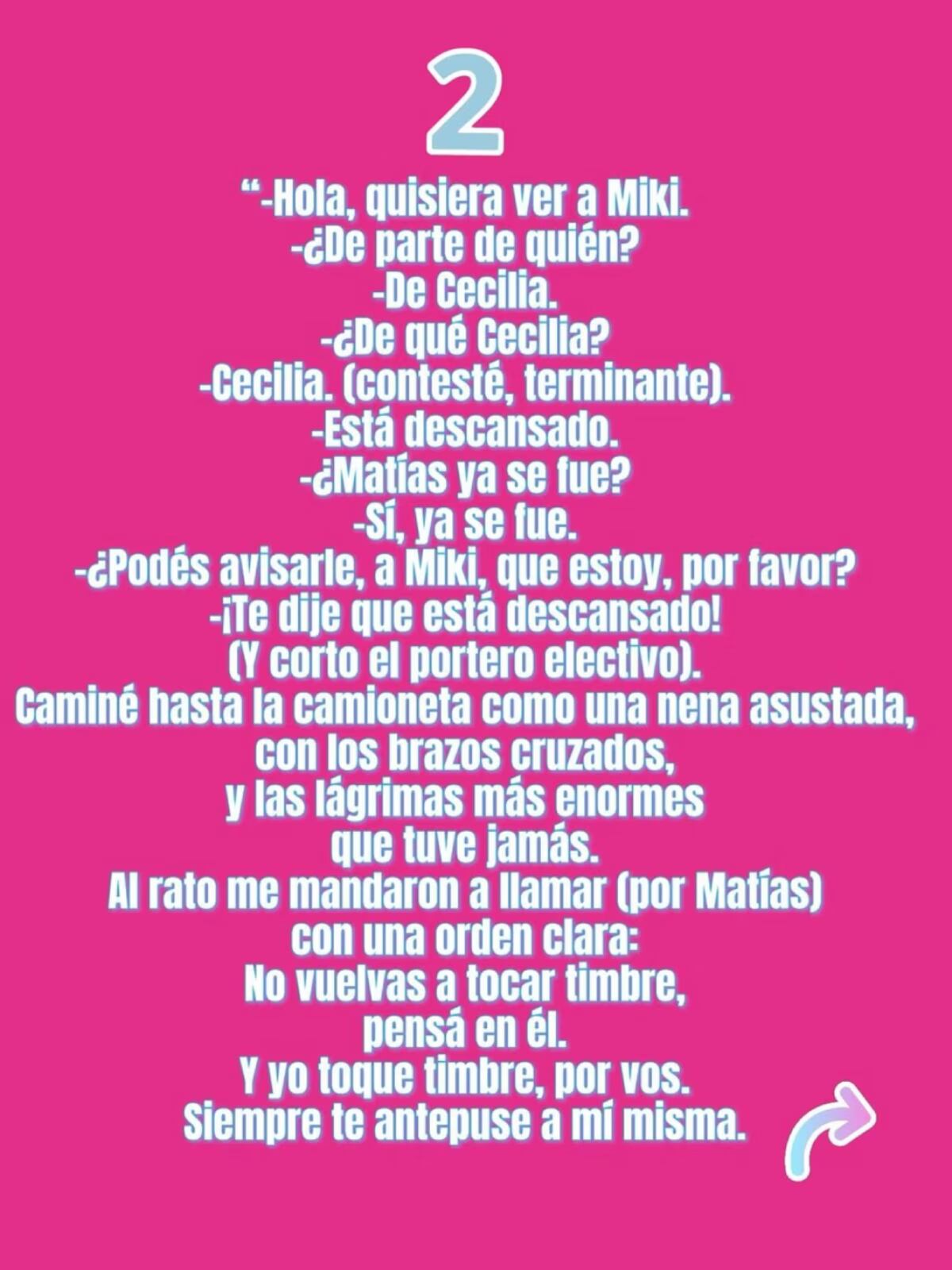 La publicación de Cecilia Milone en Instagram.