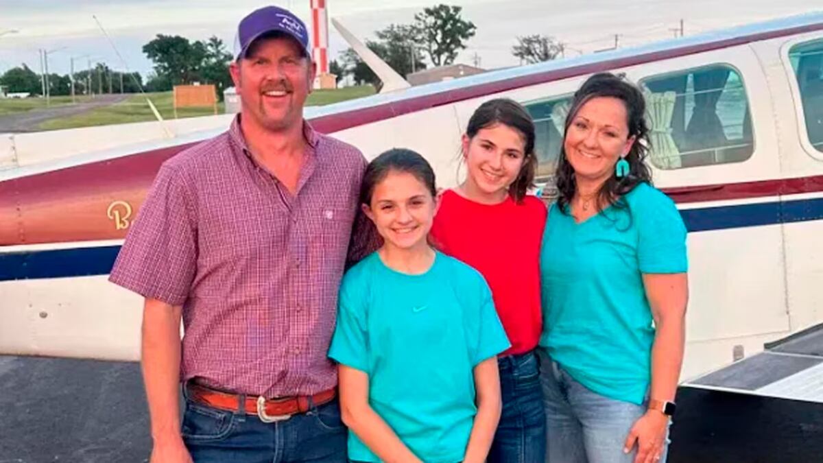 Jesse Blasi y su familia.