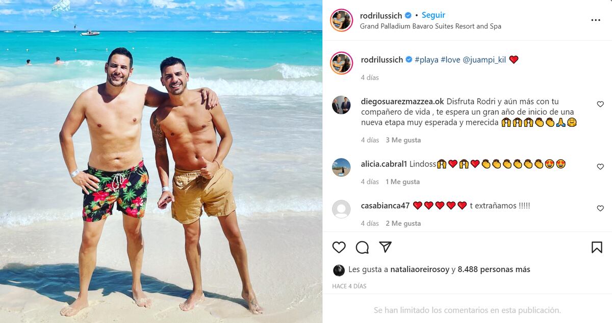 (Instagram Rodrigo Lussich)