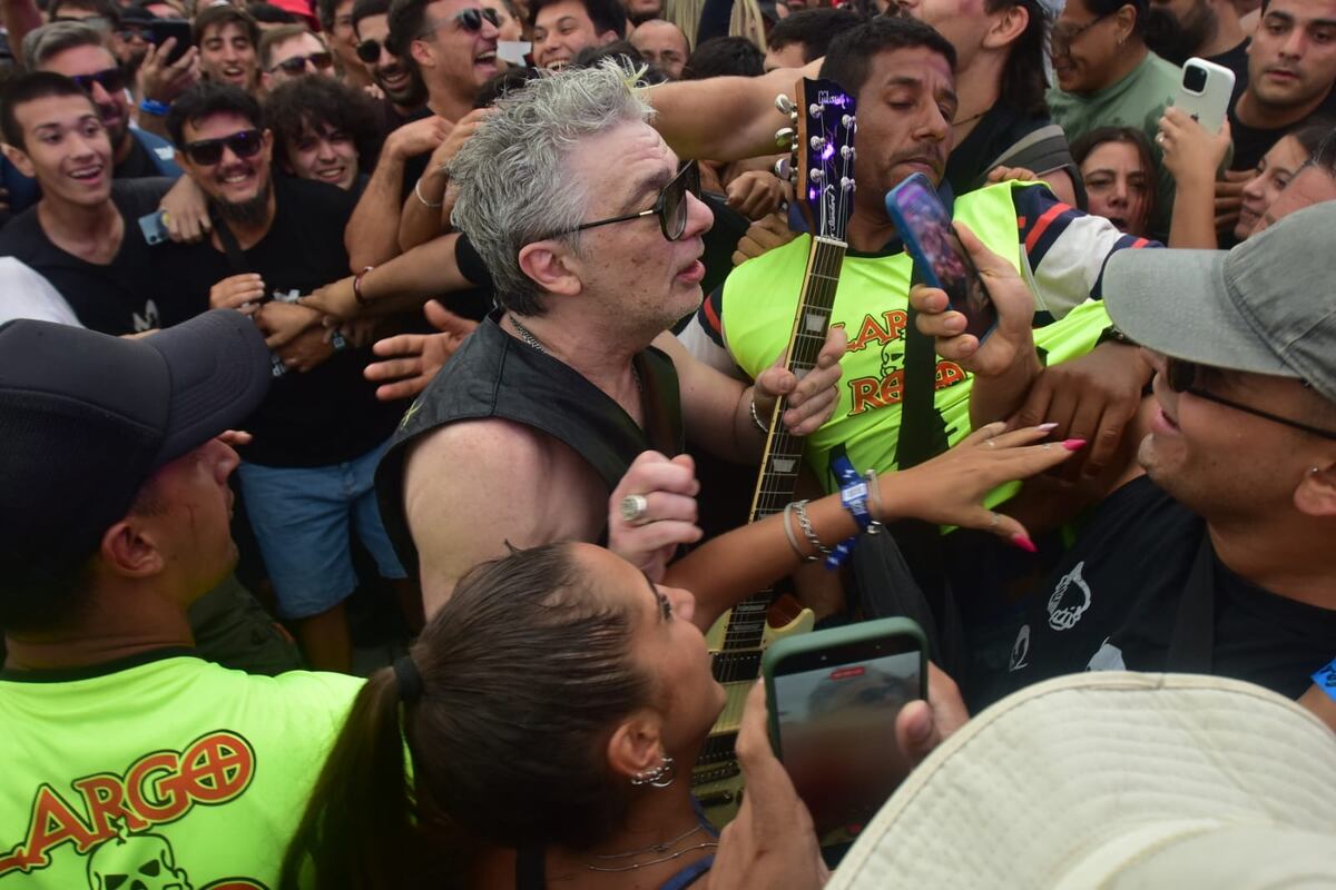 Presentación de Juanse en Cosquín Rock 2026. (Javier Ferreyra / La Voz)