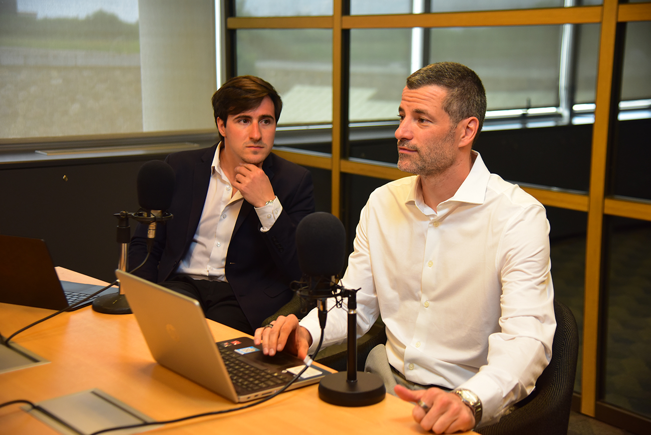 Mesa de especialistas Inmobiliarios.
Alejandro Abrate (Industrial), Elio Erbes (Alverdi y Alto Alberdi) y Joaquín Irico (Locales comerciales). (Pedro Castillo / La Voz)